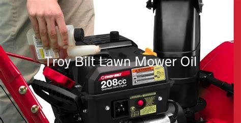 Troy bilt tb200 oil. This decent lawn mower is perfect for those who are looking for the best walk-behind self-propelled lawn mower under $300. 4. Troy Bilt TB270 XP Gas-Powered Lawn Mower. Check Price. If you are looking for a high-performance mower to make your lawn well-groomed, then the Troy Bilt TB270 XP is an unmatched option. 