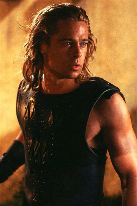 Troy brad pitt film. RM K38HAR–BRAD PITT stars as 'Achilles' in Warner Bros. Pictures' epic action adventure Troy, also starring Eric Bana and Orlando Bloom. 