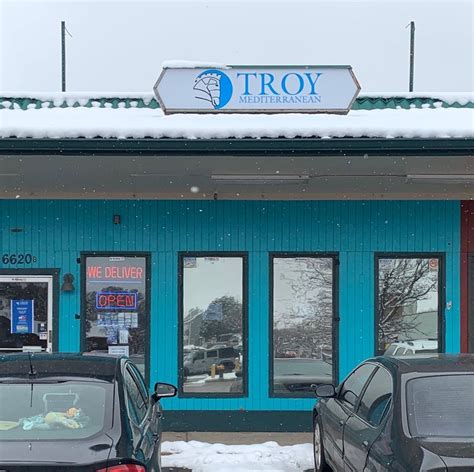 Troy mediterranean. We’re also currently offering discounts for large groups. If you have any questions about our menu or services or want to place a carryout order, please call us at 636-517-1141. Monday: Closed. Tuesday: 11:00 AM - 8:30 PM. Wednesday: 11:00 AM - 8:30 PM. Thursday: 