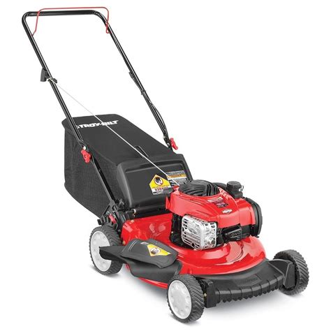 Troy-Bilt TB110 140-cc 21-in Push Gas Lawn Mower with Briggs & Stratton …