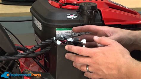 Troy-bilt push mower electric start battery. Here are some self-propelled lawn mower maintenance tips to follow: Always remember: safety first. Before cleaning, repairing or inspecting, make certain the blade and all moving parts have stopped. Disconnect the spark plug ignition wire and ground it against the engine to prevent unintended starting. The blade is one of the most critically ... 