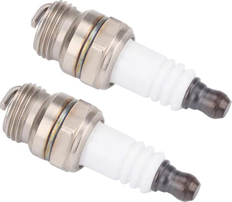 Troy-bilt tb35ec spark plug. First of all the gas is too old if it is 2 months old. Gas cannot be used if it is over 30 days old. The most likely problem is that the carburetor is partially restriced or plugged up with gum or varnish. You could have a spark problem so check the spark and the spark plug first. The gap should be .030" on the plug. 