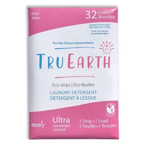 Tru earth laundry strips. Tru Earth Eco-Strips are a smarter way to clean laundry, period. Each laundry strip packs ultra-concentrated, hypoallergenic, cleaning power into a tiny, pre-measured strip of liquidless laundry detergent that you just toss in the wash. Its low-sudsing formula works in all types of washing machines, including high-efficiency (HE). 