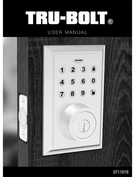 In this post, I’ll show you how to program respective new/existing Tru-Bolt Electronic Deadbolt, including tips to troubleshoot gemeinsam problems with the block. …. 