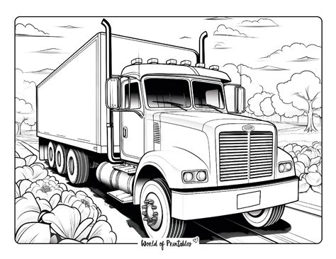 Truck Coloring
