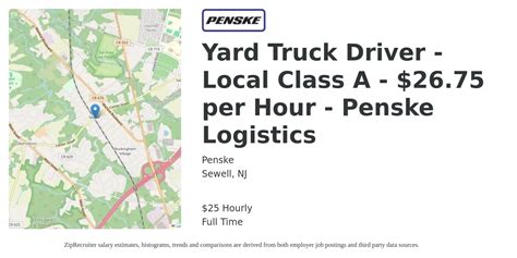 Truck Driver - Local Class A - No Touch - Earn $26 per hour - Penske …