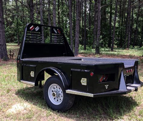 Truck bed sizes range from 8′ to 12′ and more. Steel tread plate. Treated wood floors. Other custom options are available. Call Today to Get a Custom Trailer Quote! 337-873-4906. When you need a truck customized for your line of work, don't waste your time on a mass-produced option. Thib's Trailers builds custom truck beds in Duson.. 