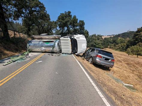 Truck crashes into SUV in Sonoma County hit-and-run, injures 74-year-old woman
