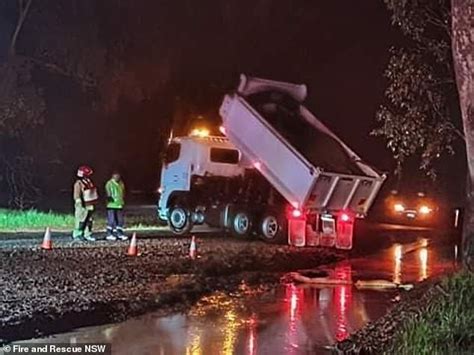 Truck driver accidentally spills 12,000 litres of MILK in Corowa, …