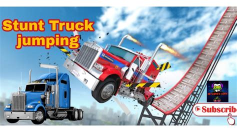 Truck jumping game. Description. The truck is driving on wrong way and you need to jump in right time to avoid other vehicles without crash. Click or tap on the screen to jump with truck. Collect dollars and earn more point as you can. Jump right on time or you will crash in the other vehicles. Show us your best score in this jumping truck game. 