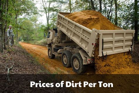 Truck load of dirt. Topsoil is generally sold by the cubic yard. The minimum amount commonly delivered is from 3 to 6 yards. Most soils are screened through a 3/4-inch mesh. Unscreened soil is less expensive than screened, but the few dollars saved is rarely worth the time and effort spent removing coarse fragments after delivery. 