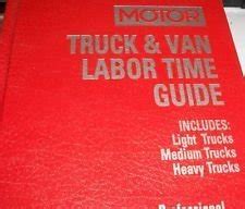 Truck van labor time guide light trucks medium trucks heavy trucks professional service trade edition. - Manual de reconstrucción de transmisión automática f4a4.
