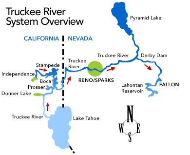 Truckee river rafting map.  - Calendar view.  Truckee, California, is more ...