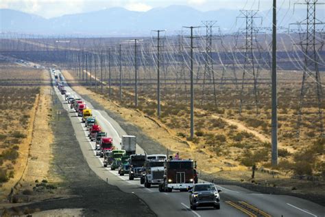 Truckers protesting COVID mandates will head to California - Los ...