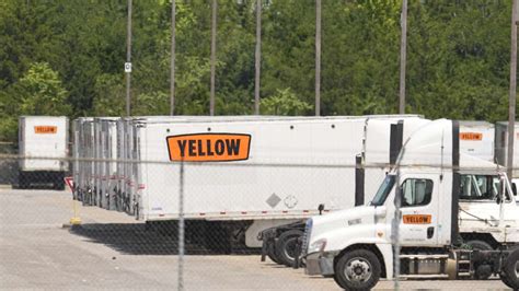 Trucking giant Yellow Corp. declares bankruptcy after years of financial struggles