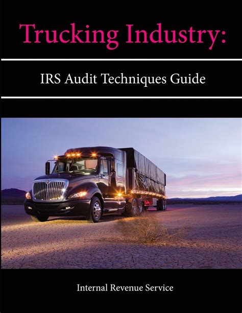 Trucking industry irs audit techniques guide. - Film financing and television programming a taxation guide.