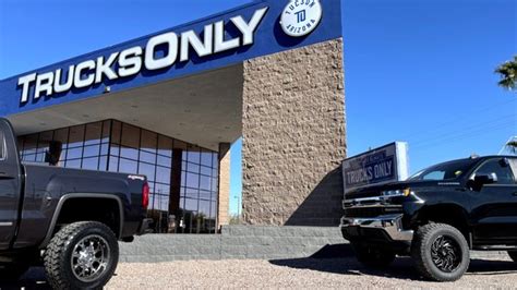 Trucks only tucson. Trucks Only - Tucson - Tucson, AZ. Trucks Only - Tucson - 51 Cars for Sale. 3085 E Valencia Road. Tucson, AZ 85706 Map & directions. https://www.trucksonlysales.com. Sales: (520) 346-6947. Today 9:00 … 