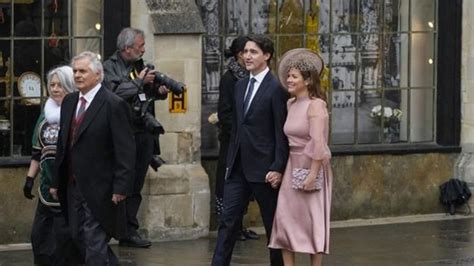 Trudeau, Simon arrive at coronation along with other Canadian dignitaries