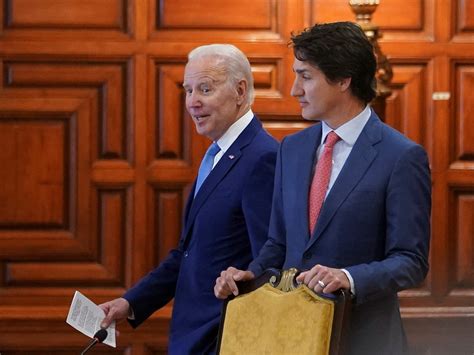 Trudeau and Biden meet for bilateral talks on everything from migration to minerals