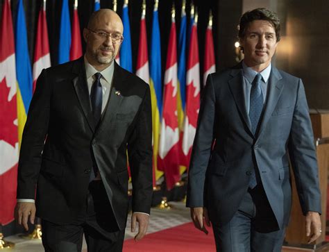Trudeau announces new military aid, bilateral agreements during Ukraine PM’s visit