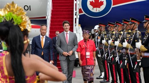 Trudeau arrives at G20 Summit as most powerful countries focus on Global South