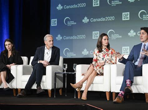 Trudeau calls for better progressive messaging at summit in Montreal