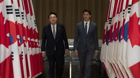 Trudeau in South Korea to talk global and energy security, youth mobility program