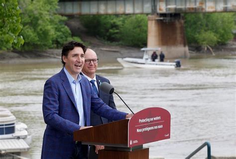 Trudeau promises to update act around use and development of water in Canada