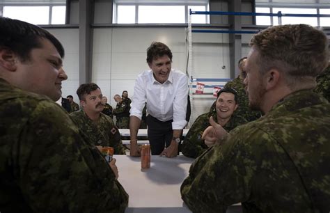 Trudeau says Canada will more than double military presence in Latvia