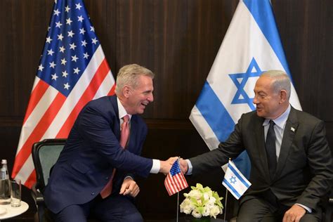 Trudy Rubin: Kevin McCarthy’s embrace of Benjamin Netanyahu ignored his war on Israeli democracy