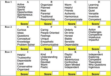 True Color Personality Test