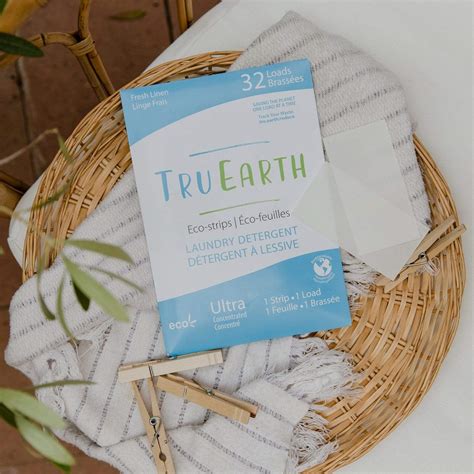 True earth laundry strips. 2: Place Strip In Washer. 3: Add Clothes. Tru Earth Laundry Detergent Eco-Strips are the smarter way to clean laundry. Each laundry strip packs ultra-concentrated, hypoallergenic, cleaning power into a tiny, pre-measured strip of liquidless laundry detergent that you just toss in the wash. Its low-sudsing formula works in all types of washing ... 