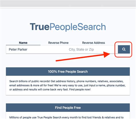 True people search removal. At any given moment, our system is updated. There are no down times, or wait times. That is why our users loves us, and keep coming for the most accurate people search results. Searching is easy and takes only 30 seconds. To being your True People Search, enter your desired name in the search fields above and click search; it is that easy. 