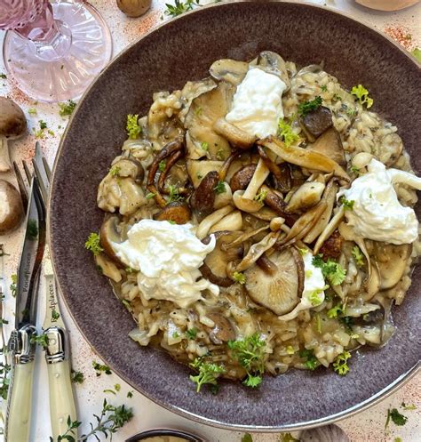 Truffel/paddenstoel risotto recept Food places