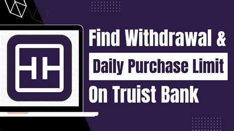 Truist bank atm withdrawal limit. Apr 7, 2023 · Money Account fee schedule Monthly fee Per purchase ATM withdrawal Cash reload $5† $0 $0 in-network $2.50 out of network $0 ATM balance inquiry (in-network or out-of-network) $0 or $1 