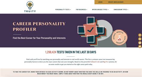 Truity Career Test