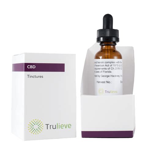 Trulieve Tincture 500mg 1:1 THC CBD - Shop FL Dispensaries