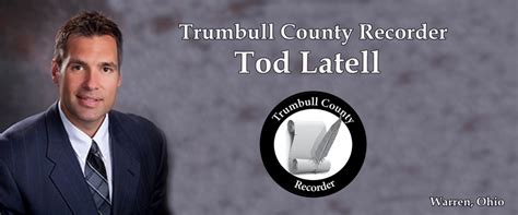 Trumbull county recorder. Filing an Ohio Land Contract. Once the Buyer and Seller have signed their Ohio Land Contract and had it notarized, that document must be filed with the County Recorder at the office in the county where the property is located. Typically, it is the Seller who records the completed Land Contract document in the County Recorder’s office. 