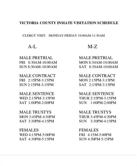 Trumbull county visitation schedule.  Sign, print, and download this PDF a...