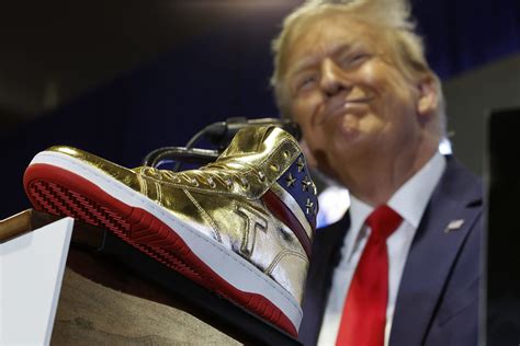 Trump's Golden Footwear: A Collector's Dream on eBay