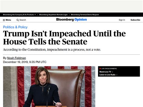 Trump Impeachment Delay Could Be Serious Problem for …