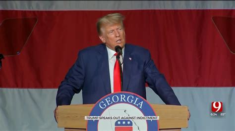 Trump blasts federal indictment as ‘baseless’ in speech to Republicans in Georgia