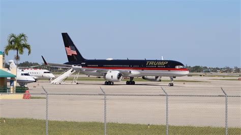 Trump departs Palm Beach International Airport to head to New York to face criminal charges