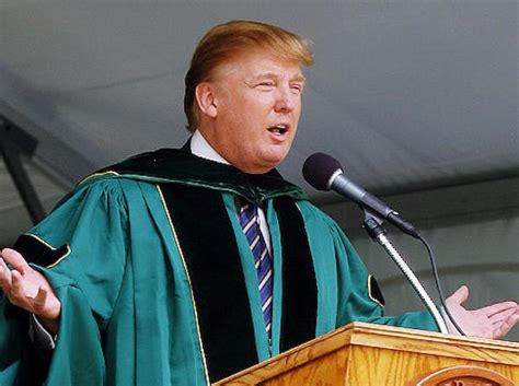 Trump graduated from the Wharton