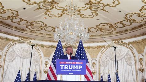 Trump rails against charges in post-arraignment speech at Mar-a-Lago