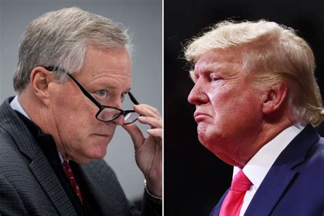 Trump responds with disbelief to reporting of Mark Meadows flip
