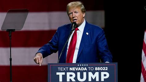Trump says Nevada fake electors treated ‘unfairly’ during rally in Reno