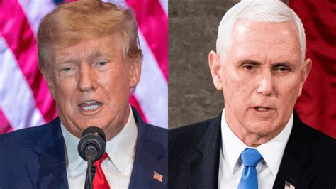 Trump suggests Pence to blame for Jan. 6 violence after former VP's criticism