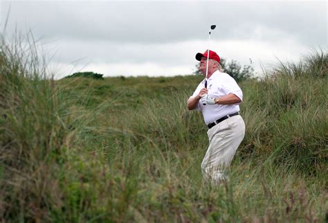Trump travels to Scotland to open golf course amid NY trial