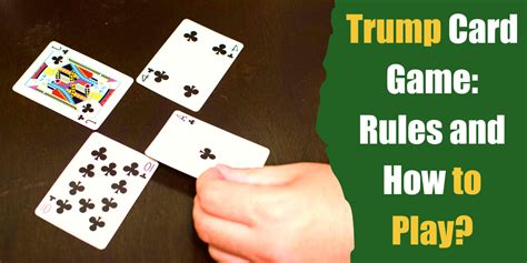 Trumps Card Game Rules Uk